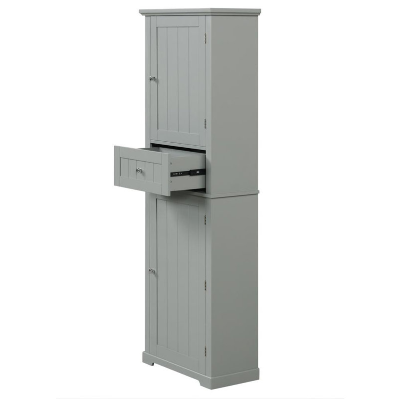 Bathroom Storage Cabinet, Gray