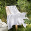Jeté 100% coton 4 couches avec frange MooMee Airy-115808093-115808095