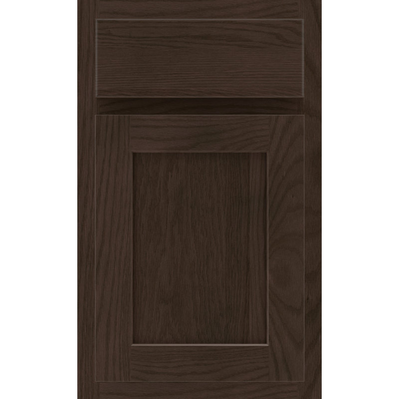 Dwelling Foundations Claredon Door Sample, Toasted Spice, Oak