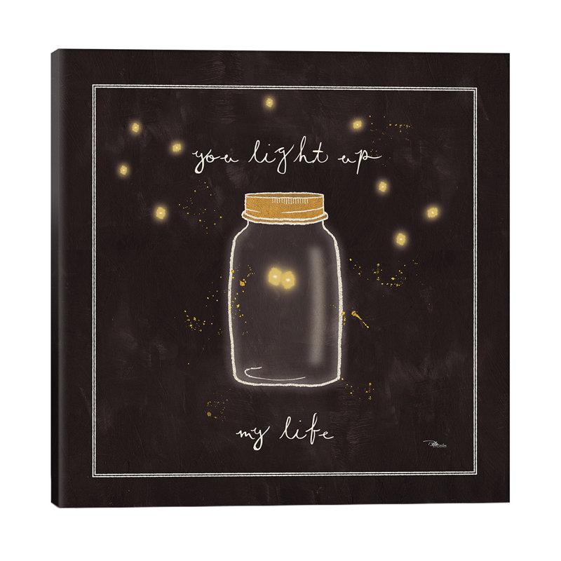 Firefly Glow I - Wrapped Canvas Print, 45.72 cm H x 45.72 cm W x 3.175 cm D