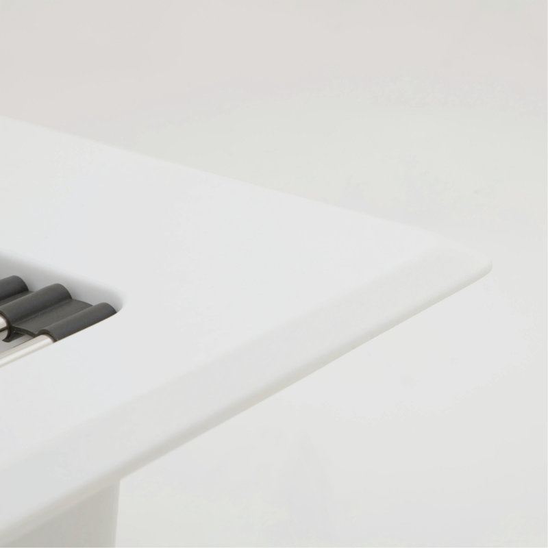 Quartz Kitchen Sink - 30X22" White Granite Composite Workstation Drop-In Kitchen Sink