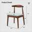  Chaise d'appoint en bois massif-339182024