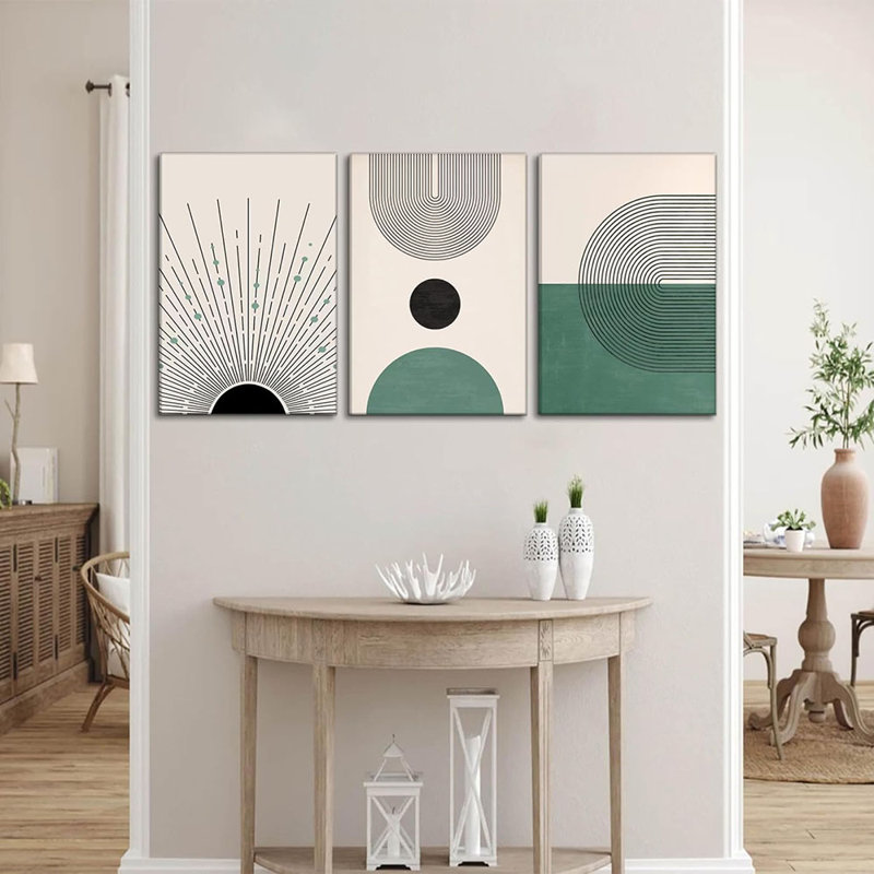 3 Piece Wrapped Canvas Set