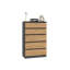 Tonya 5 Drawer 70cm Chest of Drawers-72356114