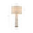 Afton White Alabaster Table Lamp