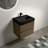 24'' Single Bathroom Vanity with Ceramic Top-92615168