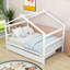 Lit en bois en forme de maison avec lit gigogne escamotable et tête de lit-2100750090-2100750093