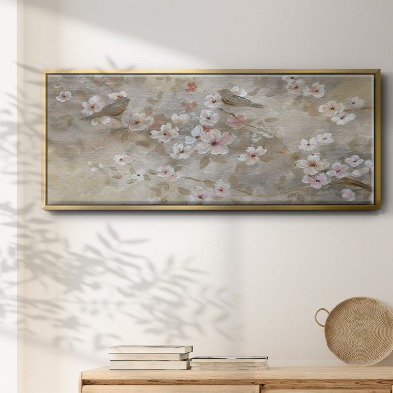 Au début du printemps - Toile encadrée, H 20 po x l 50 po