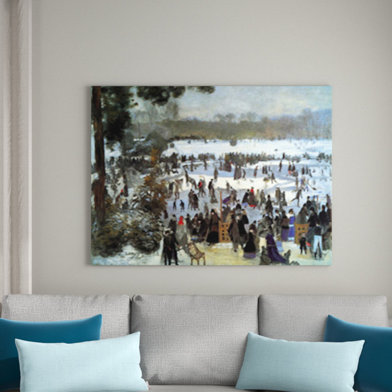 Pierre-Auguste Renoir - Wrapped Canvas Painting, 90cm H x 120cm W x 1.8cm D