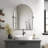 Avais Arch Metal Wall Mirror with Tilted Frame-599881797-581468784