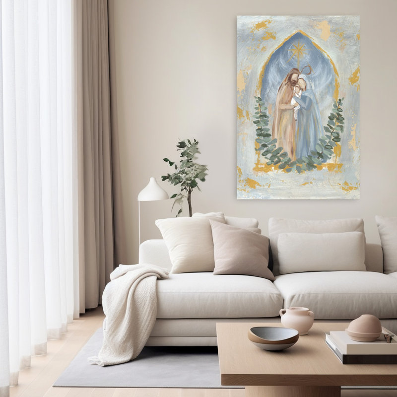 Sainte-Famille, paysage contemporain abstrait, art naturel, H 60 po x l 40 po