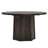 Modern Farmhouse Round Dining Table, Dining Room Table, Multifunction Table for 4-6 people