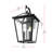 Leandra Outdoor Wall Sconce in Black-764797811