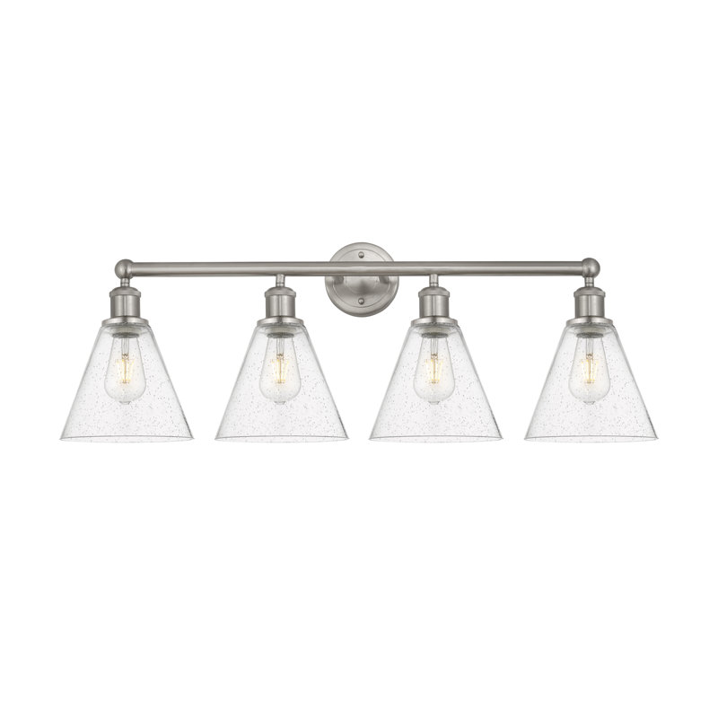 Beva 4 - Light Dimmable Vanity Light, Satin Nickel