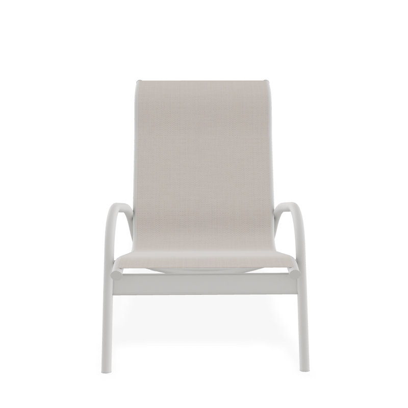 Beach Chair, Textured Snow, Natural