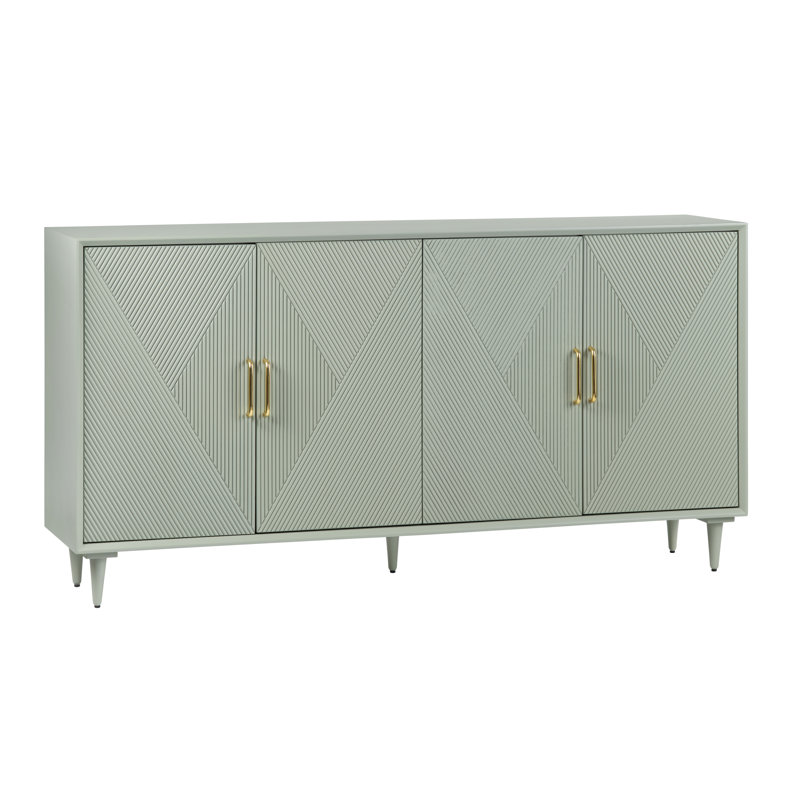 4 Door Media Credenza_Sideboard