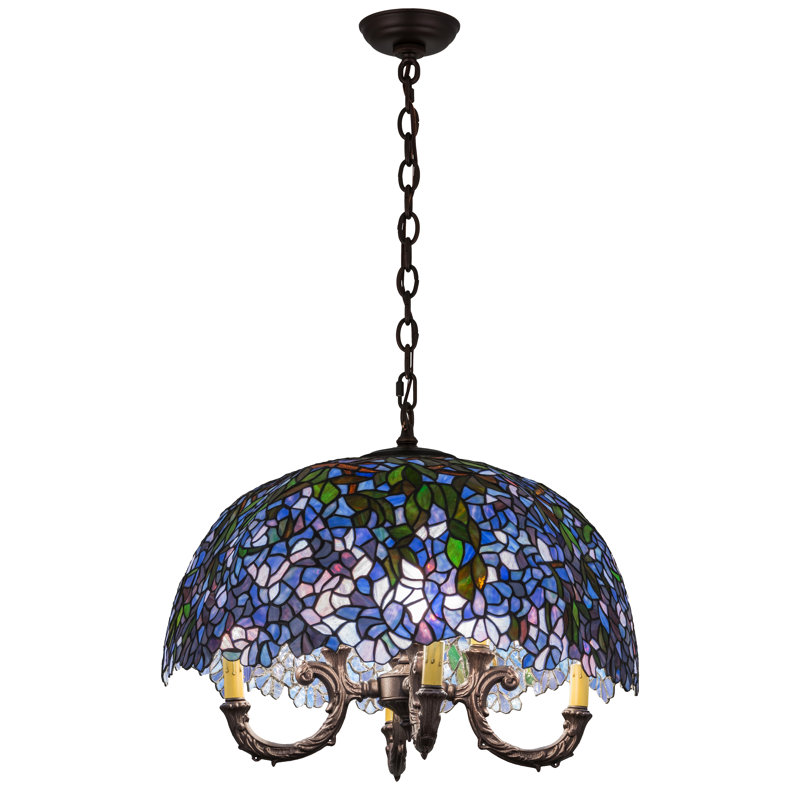 Luminaire suspendu 23 po Tiffany Laburnum