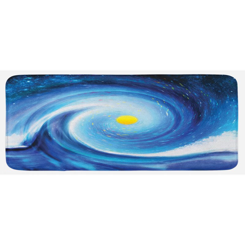 Tapis de cuisine abstrait