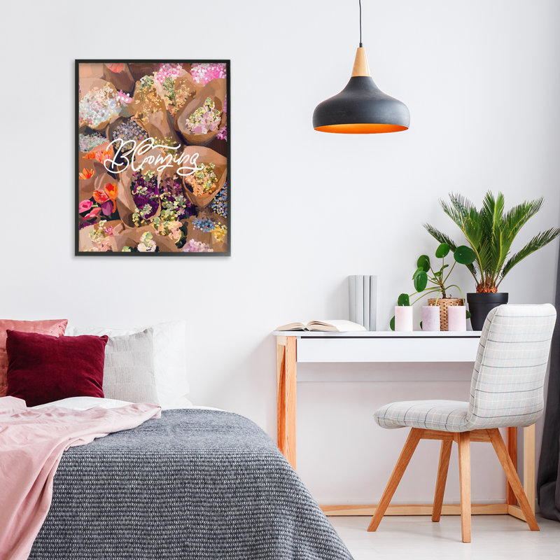 Giclées encadrées, dessin par Amelia Noyes, H 20 po x l 16 po, Giclée encadrée noir minuit