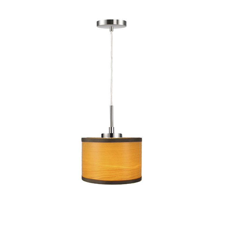 Keiser 1 - Light Single Pendant, Brulee, Nickel