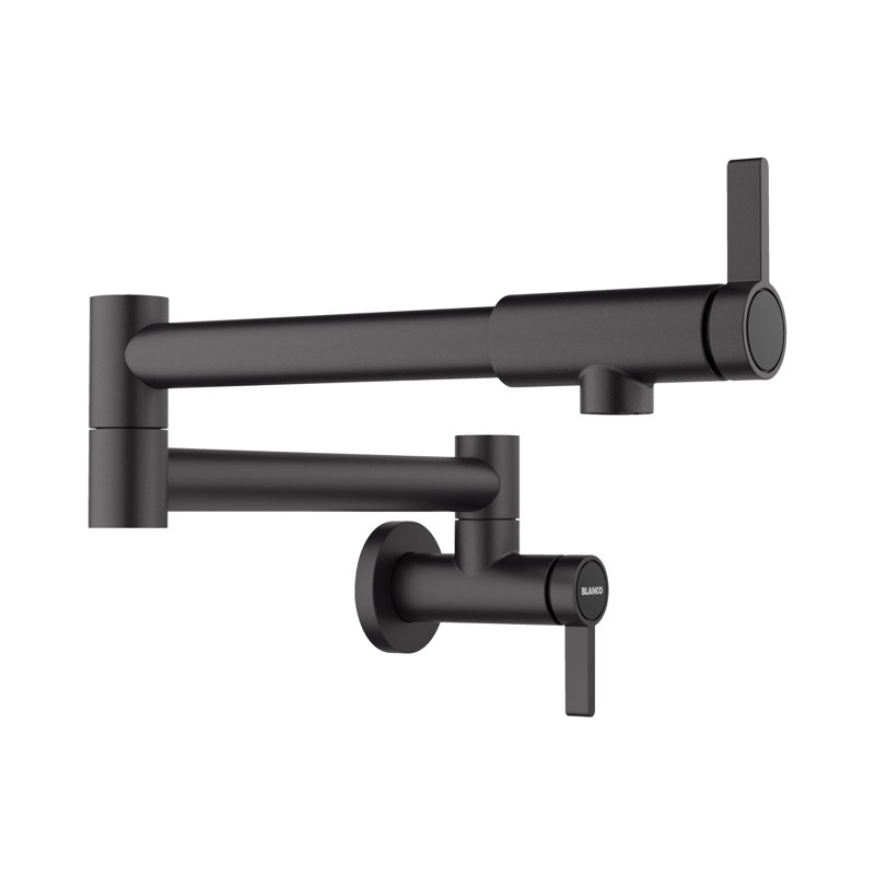 BLANCOCULINA II POT FILLER MATTE BLACK, Matte Black