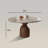 Corsa Round Extendable Dining Table Oval Pedestal-599895047-599895067
