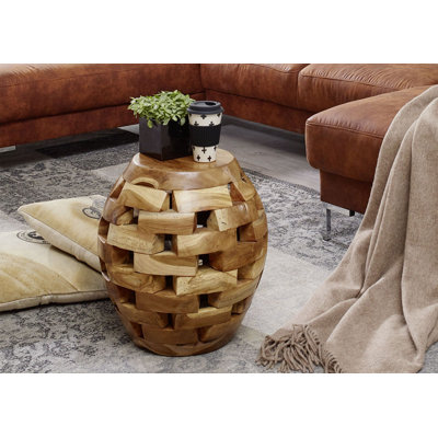 Unika Solid Wood End Table