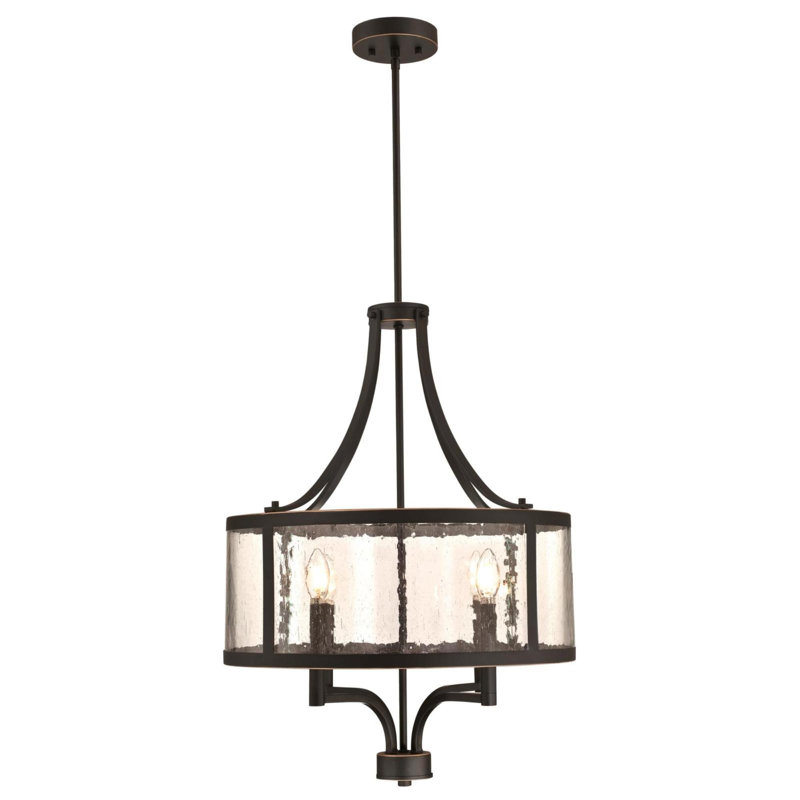Tomlinson 4 - Light Dimmable Drum Chandelier