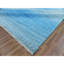 Tapis oriental épais et moelleux de 10 pi x 14 po 3 po bleu clair en laine pure noué à la main de la collection Chiaroscuro 4A4597983C81446E93E95B404DBA78BC