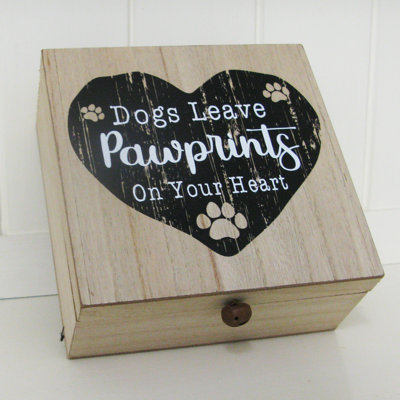 Pets Leave Pawprints Memory Box Pet Choate Decorative Box