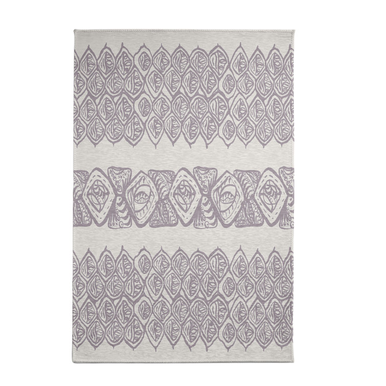 Safari Chenille Geometric Indoor Rug