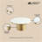 Glenn Coffee Table In Gold