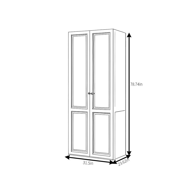 Kinnard, 79" H x 32" W x 24" D