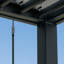 Ensemble de pergola à persiennes d'extérieur en acier galvanisé 16 pi x 10 pi avec toit réglable en acier et PowerPort Backyard Discovery Sarasota