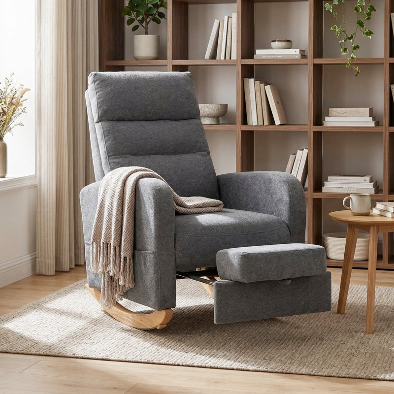Plywood, Polyester Rocking Chair