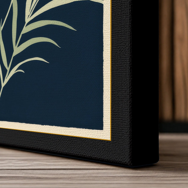 Classical Carnation Study Botanical - Wrapped Canvas, Black Border, 24x16 - 61.0 x 40.6 cm