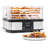 MegaChef 5 Tray Food Dehydrator with Timer and Temperature Control