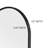 Metal Framed Oval Wall Mirror-702286473