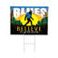 Enseigne de cour St Louis Blues Coroplast, Bigfoot
