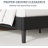 Bed Frames with Button Tufted Headboard, Linen Upholstered Platform Bed with Wooden Slats Support, Easy Assembly, No Box Spring Required-1269304715-1261884751