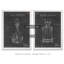 «Barware Blueprint VII» par Antonyus Bunjamin (Abe) - ensemble de 2 reproductions d'art encadrées-1795009482-1795009473-1865276579