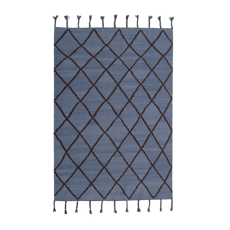 Trumbull Geometric Hand Woven Area Rug, Rectangle 200 x 290cm