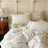 Muti-Floral Pattern Ruffle Laced Cotton Duvet Cover Set-109792751-109792749