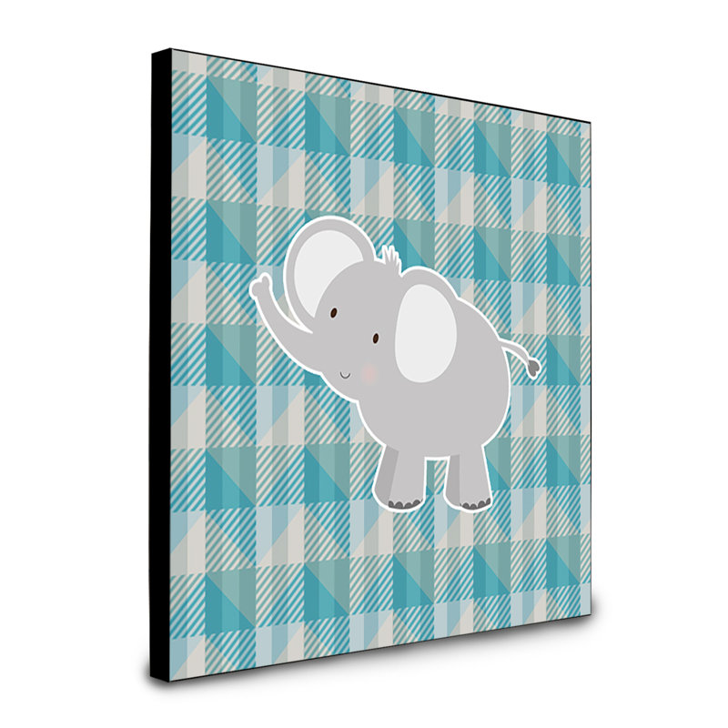 Art encadré éléphant Forli