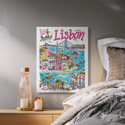 Dillow Wrapped Canvas Print Set
