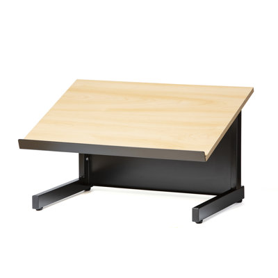 Lutrin de table audiovisuel direct, argent