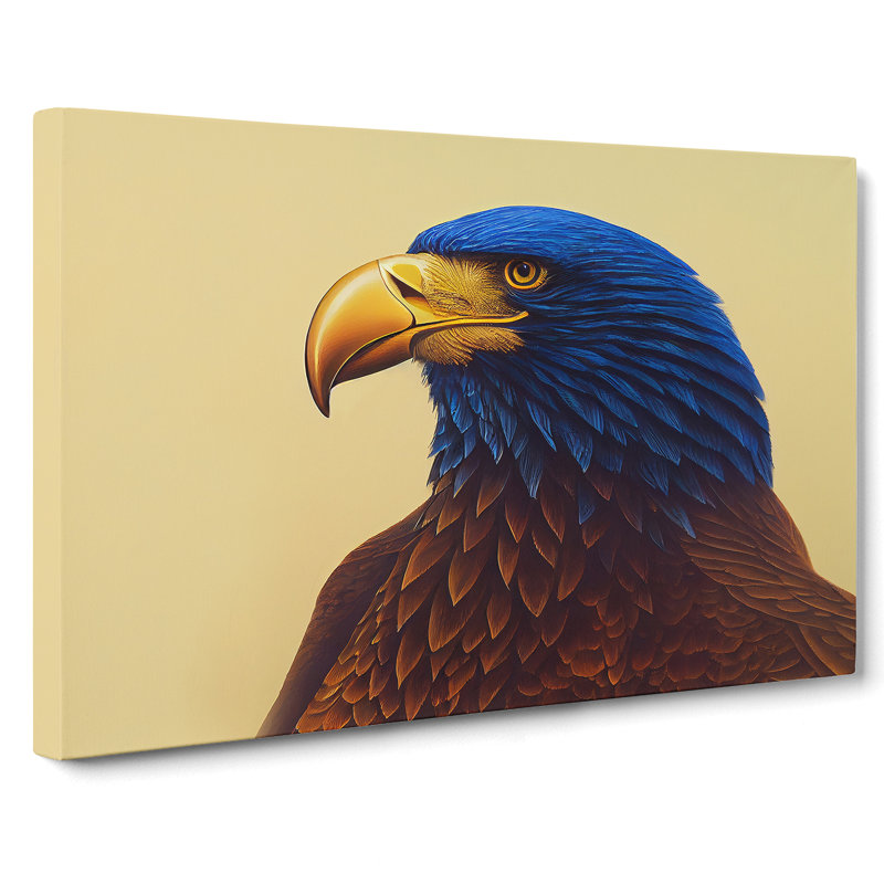 Exotic Eagle Bird - Wrapped Canvas, 40cm H x 60cm W x 3cm D