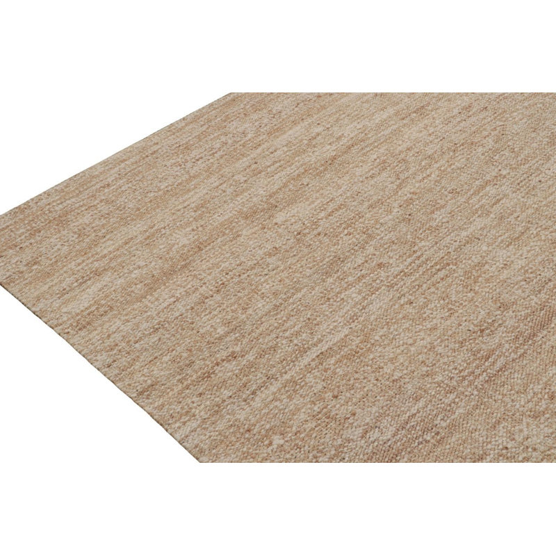 Kilim & Flatwave Wool Geometric Area Rug, Rectangle 5' x 8'