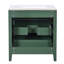 Meuble-lavabo avec lavabo et 3 tiroirs-129606455