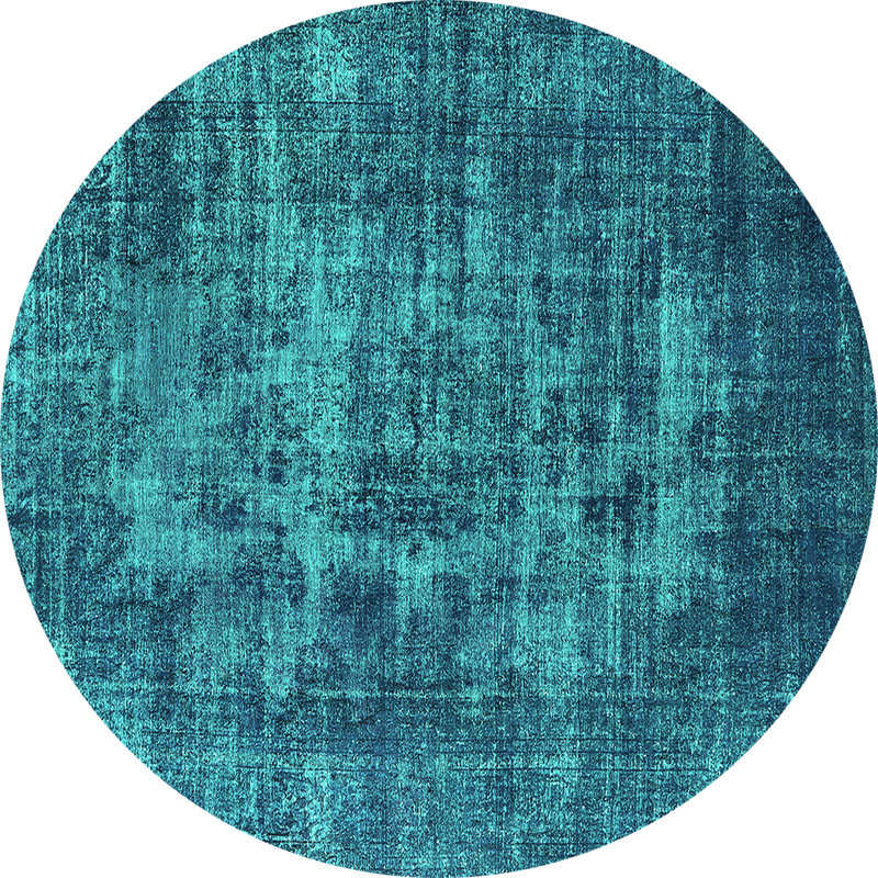 Floden Performance Oriental Indoor Rug, Round 5'